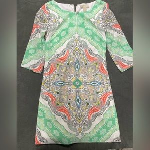 Banana Republic silk shift dress sz 0